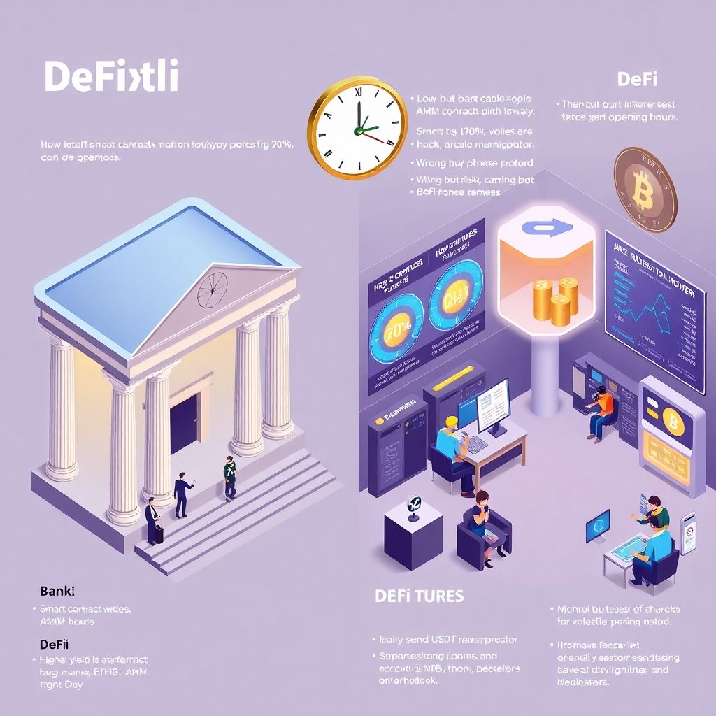 Defi и традиционные финансы: что нужно знать перед вложениями в децентрализованные протоколы