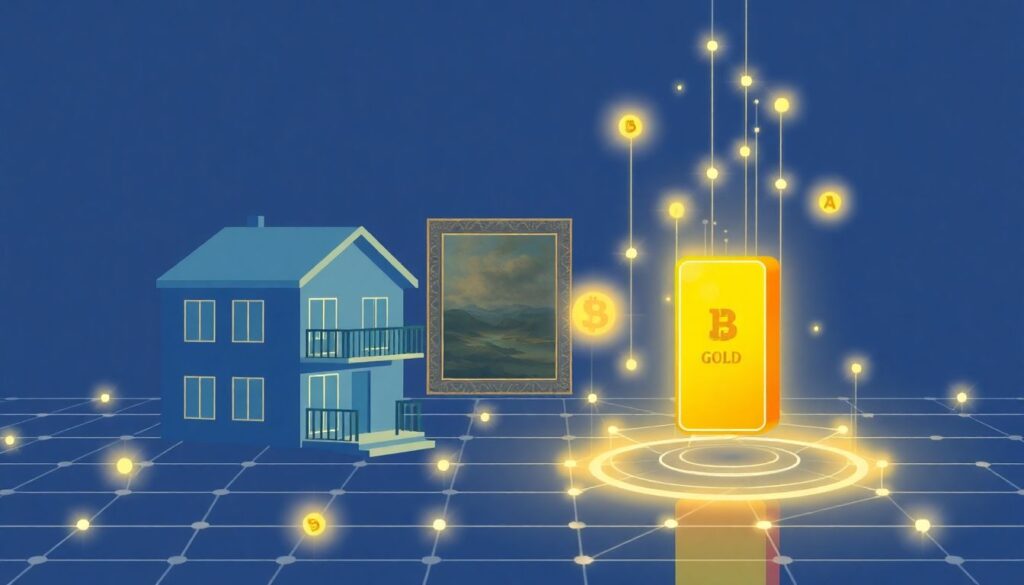 Токенизация реальных активов: как недвижимость, искусство и золото переходят в блокчейн - иллюстрация